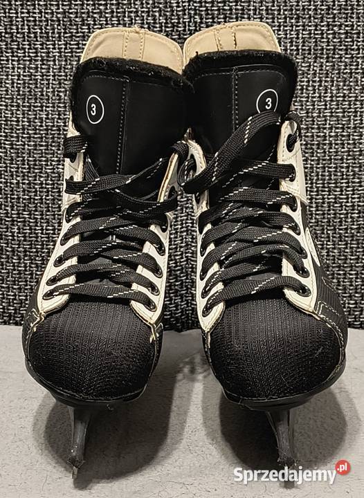 Łyżwy hokejowe rozmiar 35 wkładki 225 Skóra