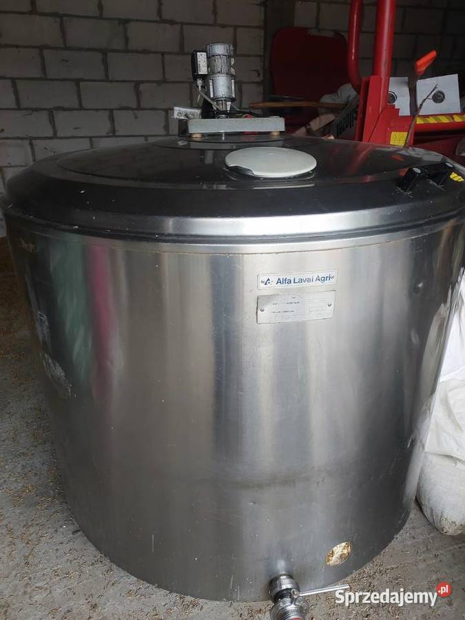 Schładzalnik mleka Alfa laval agri 1200l