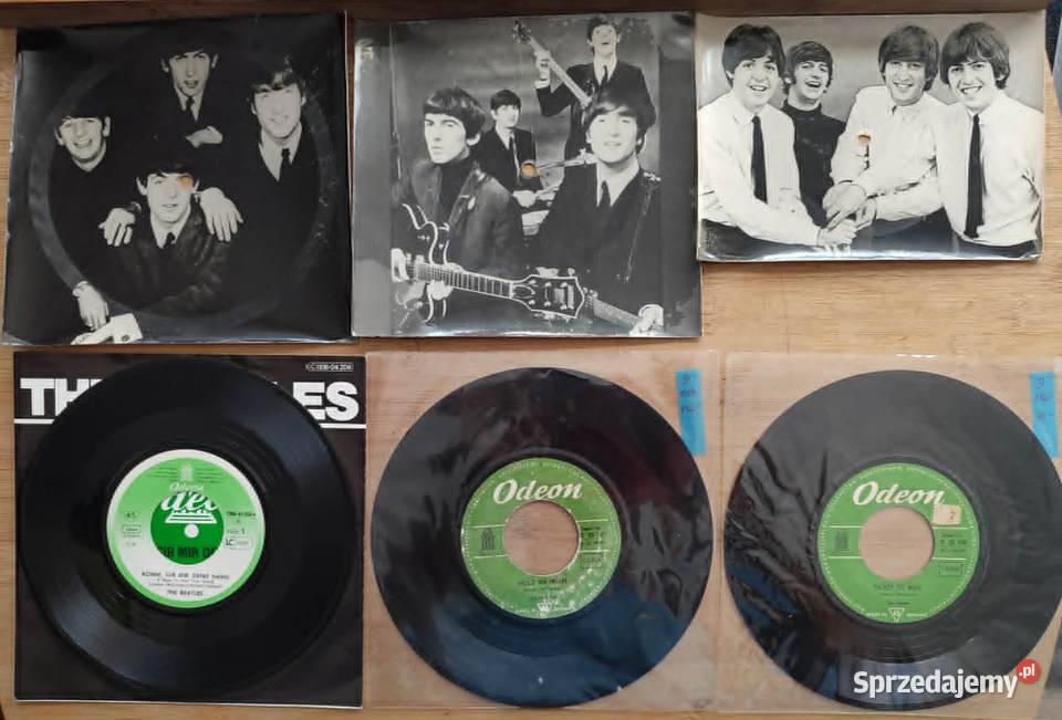 The Beatles lata 60 te single sprzedam