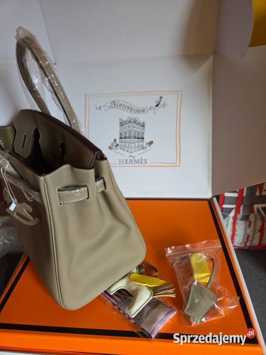 Torebka Hermes Birkin 39 taupe Do ręki  Łódź