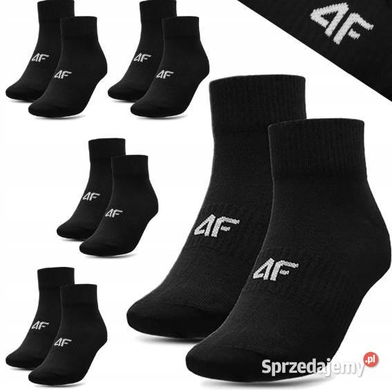 Skarpety Męskie 4F Premium Bawełna Sportowe 5PAK Rozmiar uniwersalny Lublin