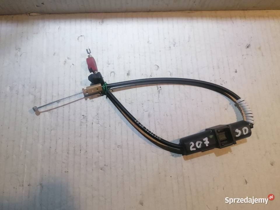 linka odchylania fotela przód Peugeot 207 3D osobowe Piotrków Trybunalski sprzedam