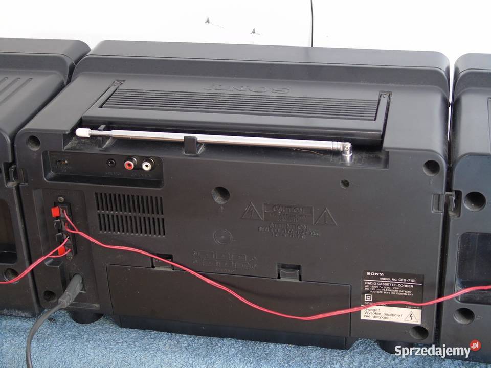 Radio odtwarzacz AUX Sony CFS710L Vintage Jasło