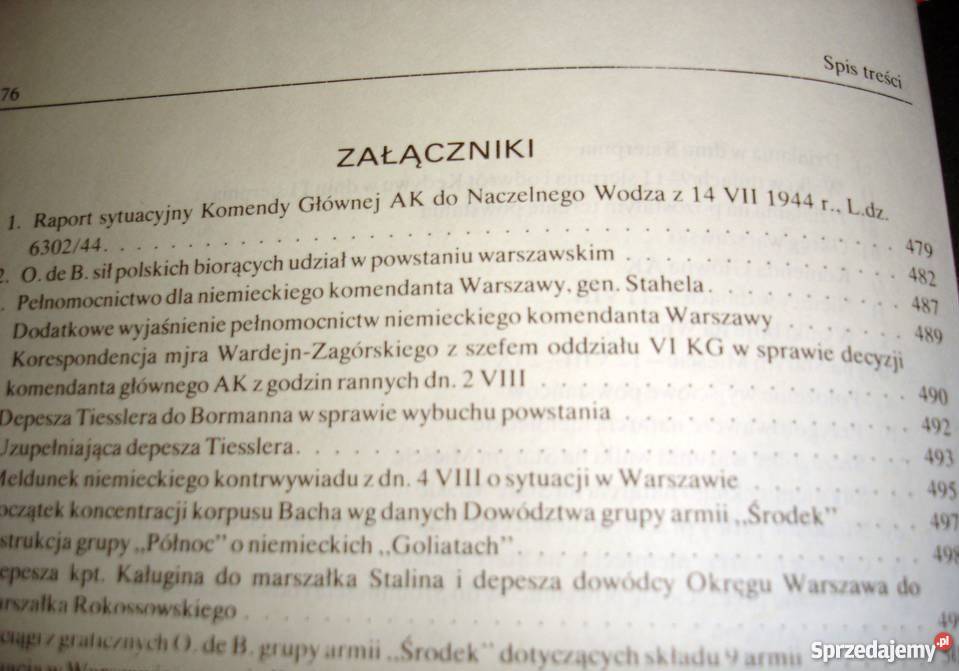 Jerzy Kirchmayer Powstanie Warszawskie Książki naukowe i popularnonaukowe Bochnia