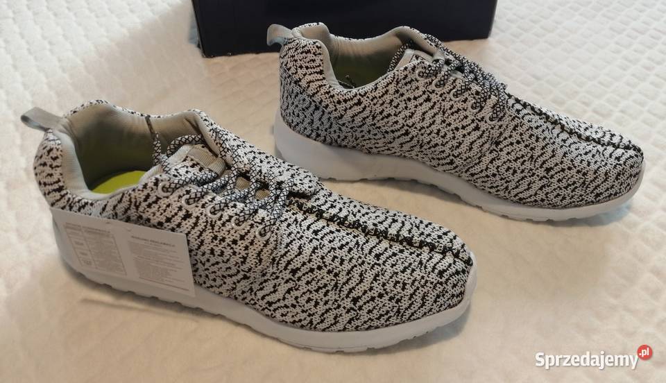 Buty sportowe męskie czarnobiały melanż 45 Czeladź