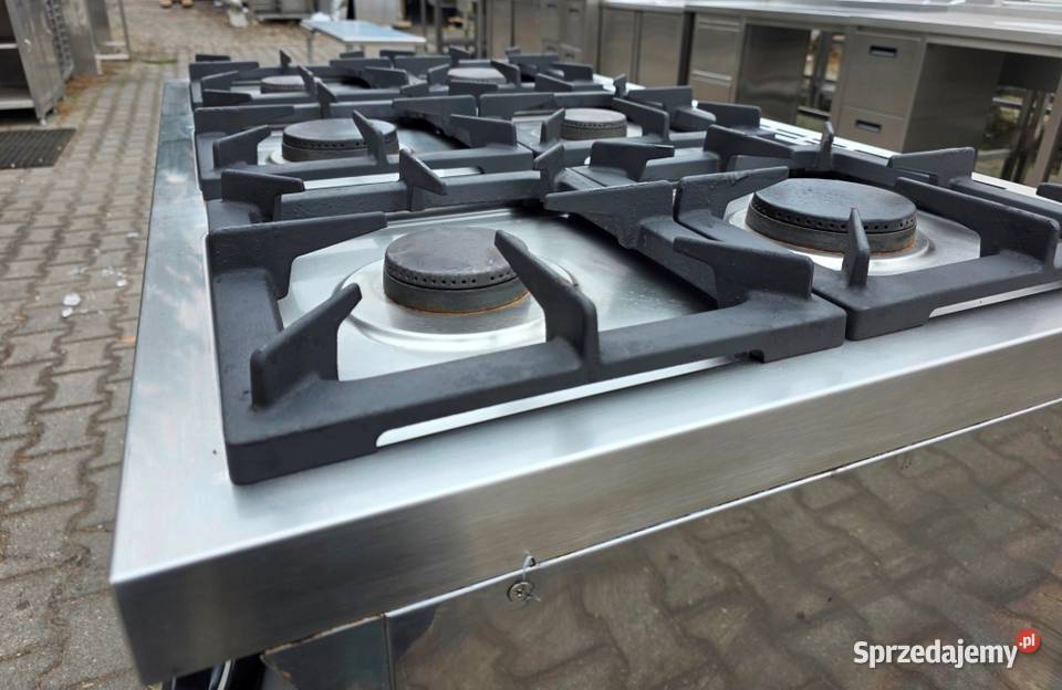 Kuchnia Gazowa 6 Palnikowa HENDI 285 kW MN Nowe Skalmierzyce