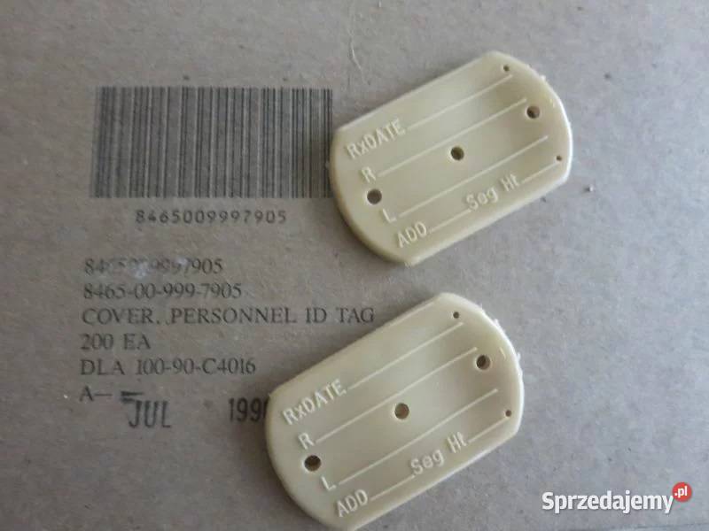 Gumki do identyfikatorów US dog tag silencers Warszawa sprzedam
