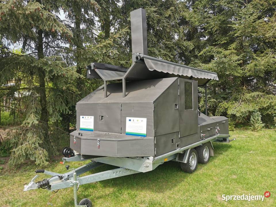 Przyczepa gastronomiczna mobilna grillowędzarnia Przyczepy sprzedam