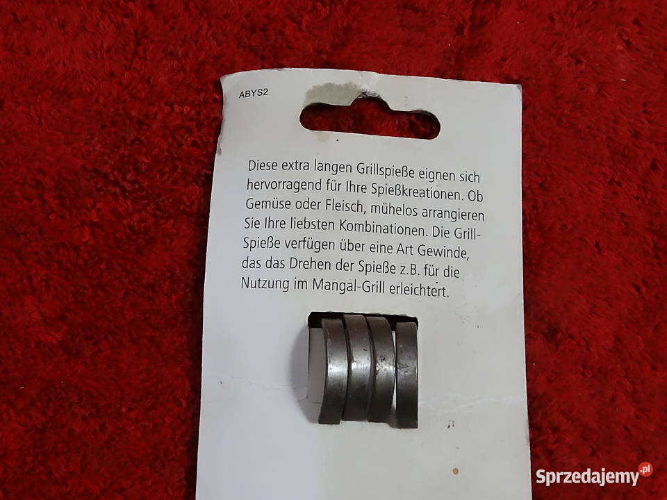 NOWE Szpikulce do Szaszłyków Wenco Stal lubelskie