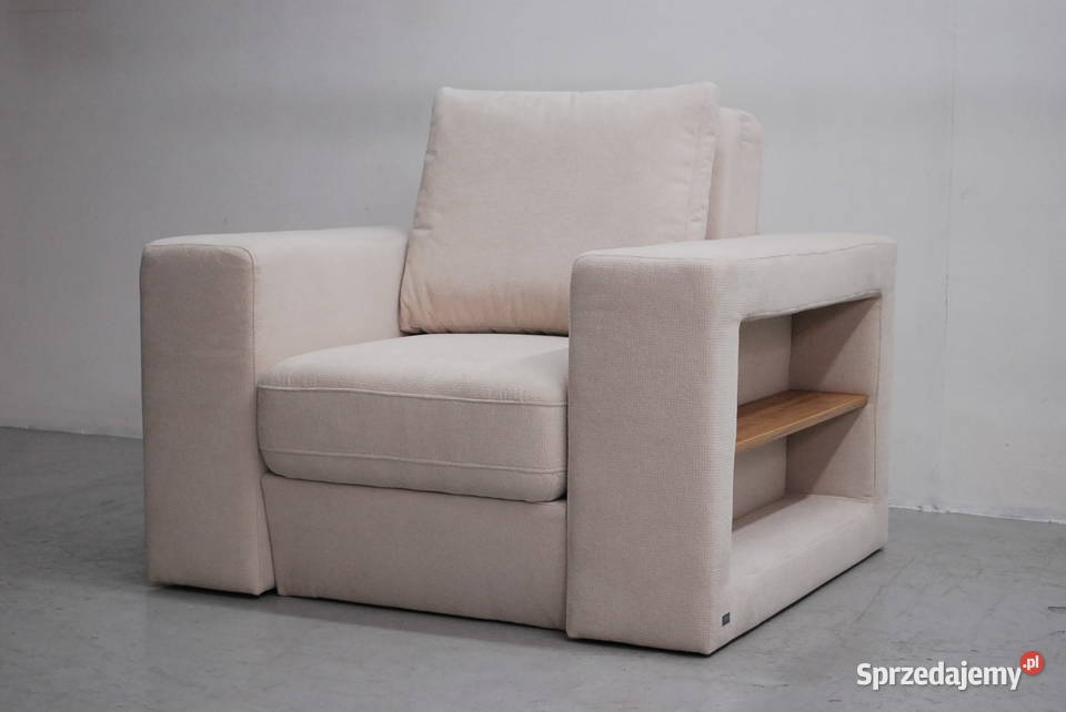 RXJ nowoczesny WYGODNY fotel pufa chowana Looks Poznań sprzedam