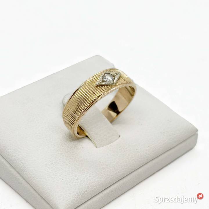 Złoty Pierścionek Próby 585 329g Rozmiar 16 złoto