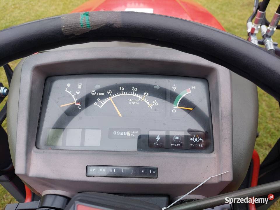 Traktor Japoński Yanmar F200 4x4 Glebogryzarka Góra