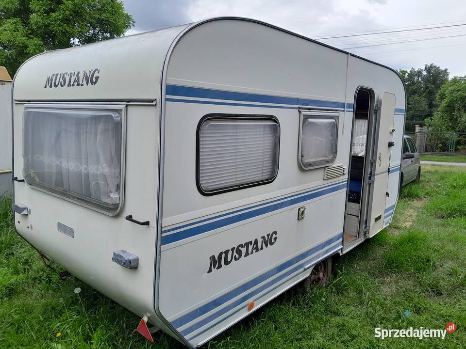 Przyczepa kempingowa Knaus Mustang lubuskie Krosno Odrzańskie