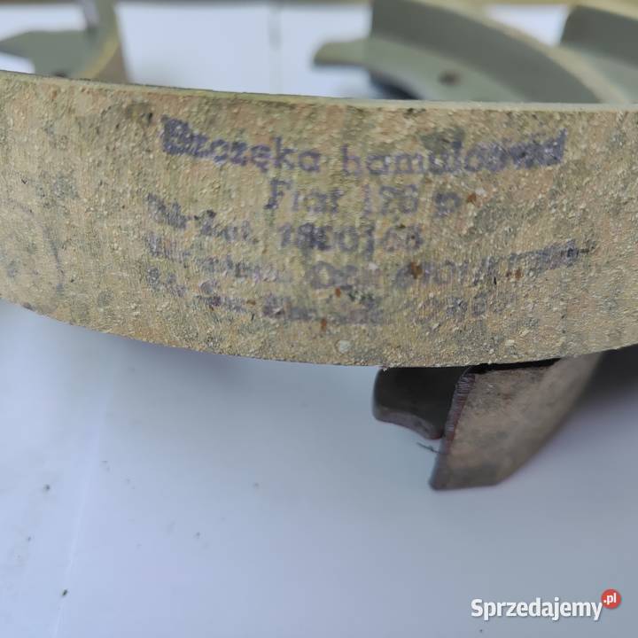 Szczęki hamulcowe starego do fiata 126p Wrocław