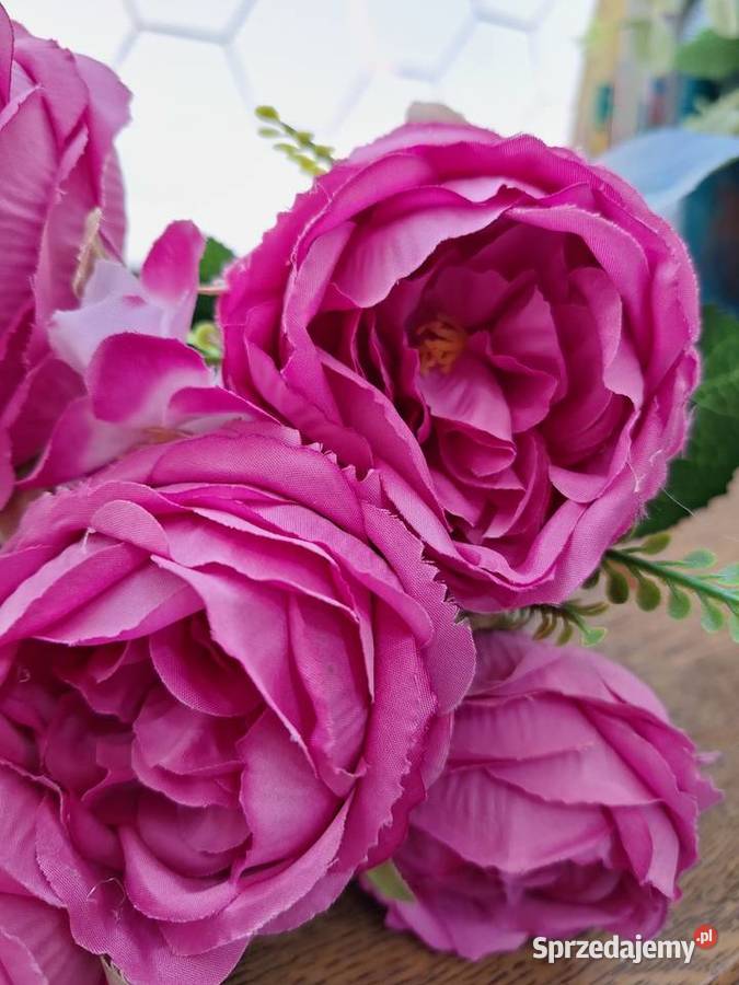 Bukiet róże 50 kwiaty sztuczne Sztuczne kwiaty i owoce