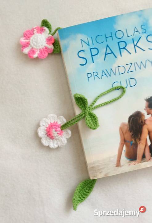 Zakładka do książki i breloczek wykonane na Łask