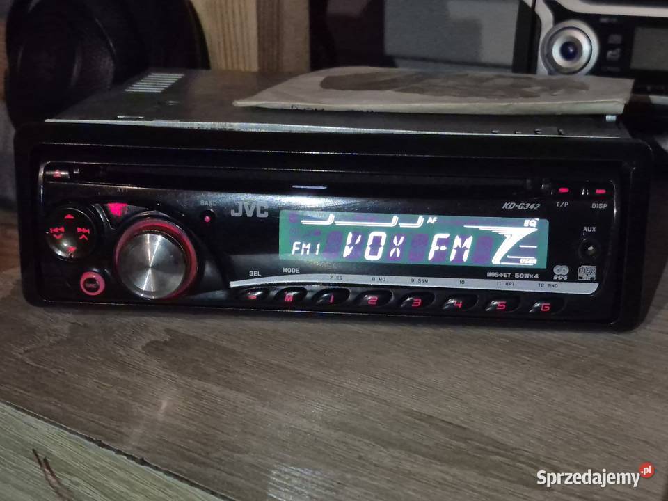 JVC KDG342 MP3AUX Radio samochodowe Łódź