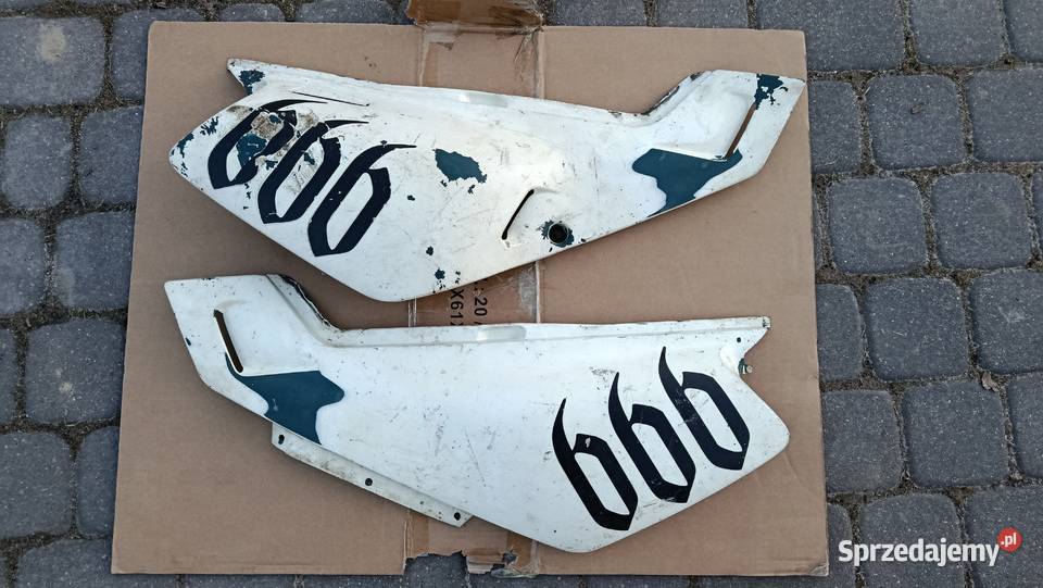 Yamaha XT600 XT 600 E 4PT Plastiki boczki tylne Zamość