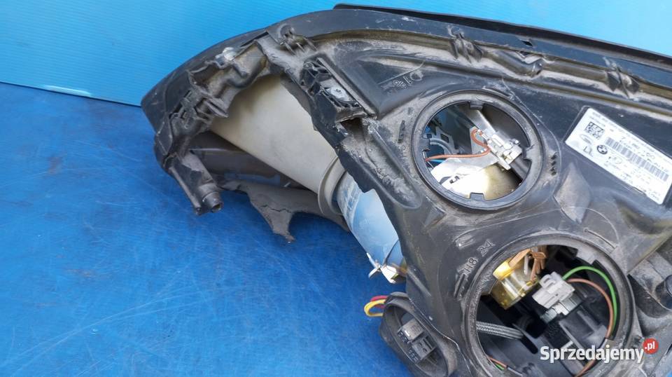 LAMPA PRAWY PRZÓD EUROPA XENON DYNAMIC BMW 7 F01 Lampy przednie Nowy Tomyśl