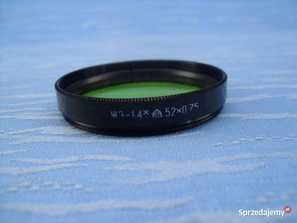 FILTR Jasnozielony 14x 52 mm Pozostałe Bielawa sprzedam