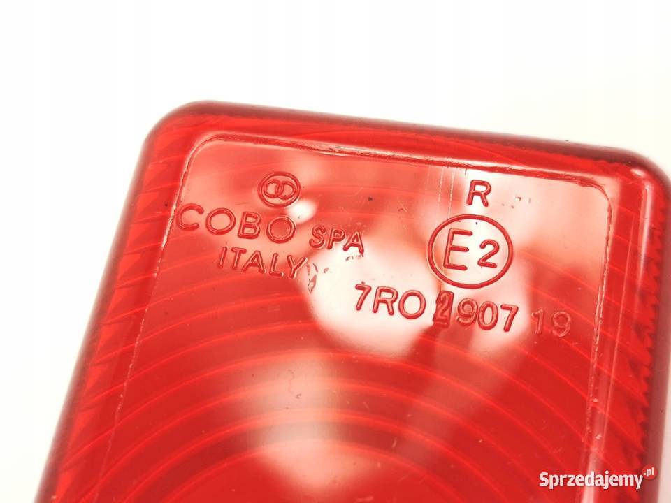 KLOSZ CZERWONY OBRYSÓWKI COBO NOWY 0290719 lubelskie