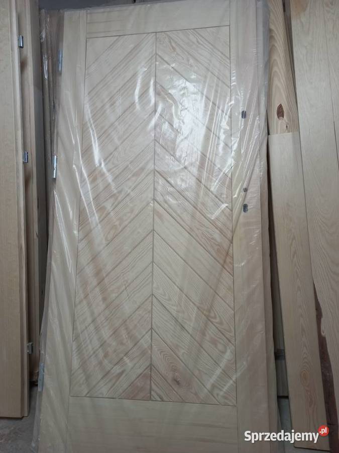 drzwi drewniane góralskie