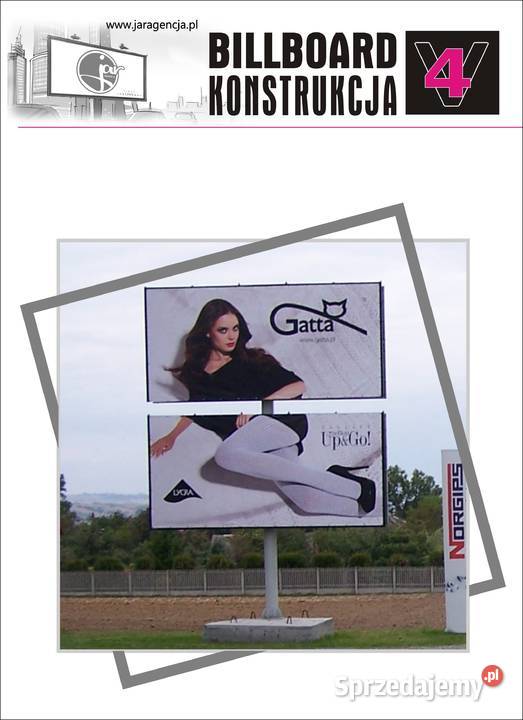Billboard V4 Konstrukcja Reklamowa nowa Pozostałe Trzebinia