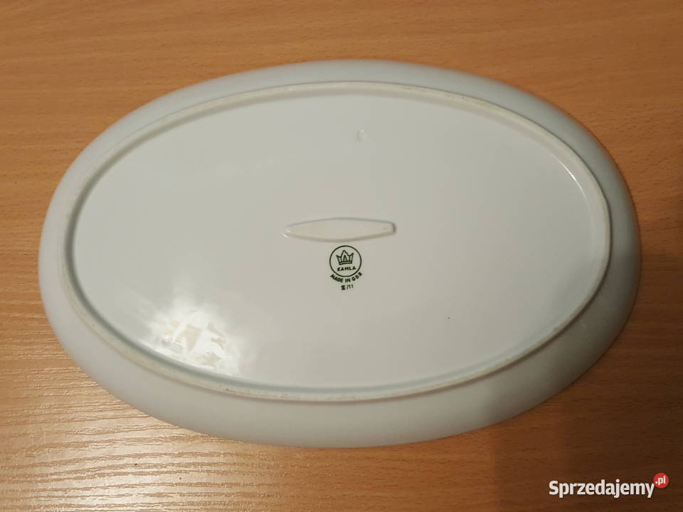 PÓŁMISEK porcelanowy sygnowany KAHLA niemiecka Porcelana i szkło