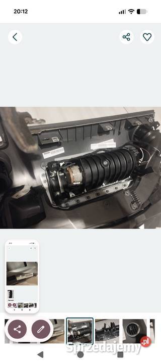 Konsola deska rozdzielcza audi a3 p lift Chróstnik