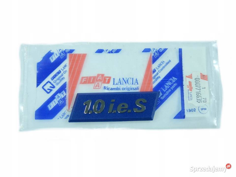ZNACZEK EMBLEMAT FIAT UNO 8995 7716635 ASO