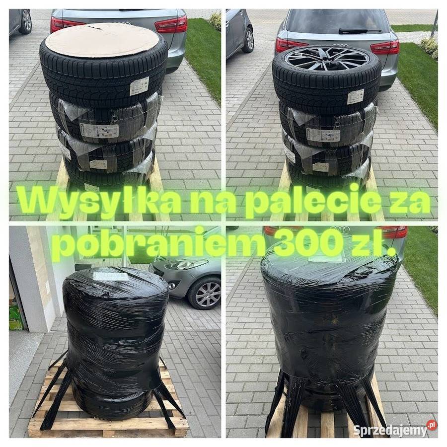 Oryginalne koła zimowe FELGI 17 AUDI A6 C8 C7 Wrocław sprzedam