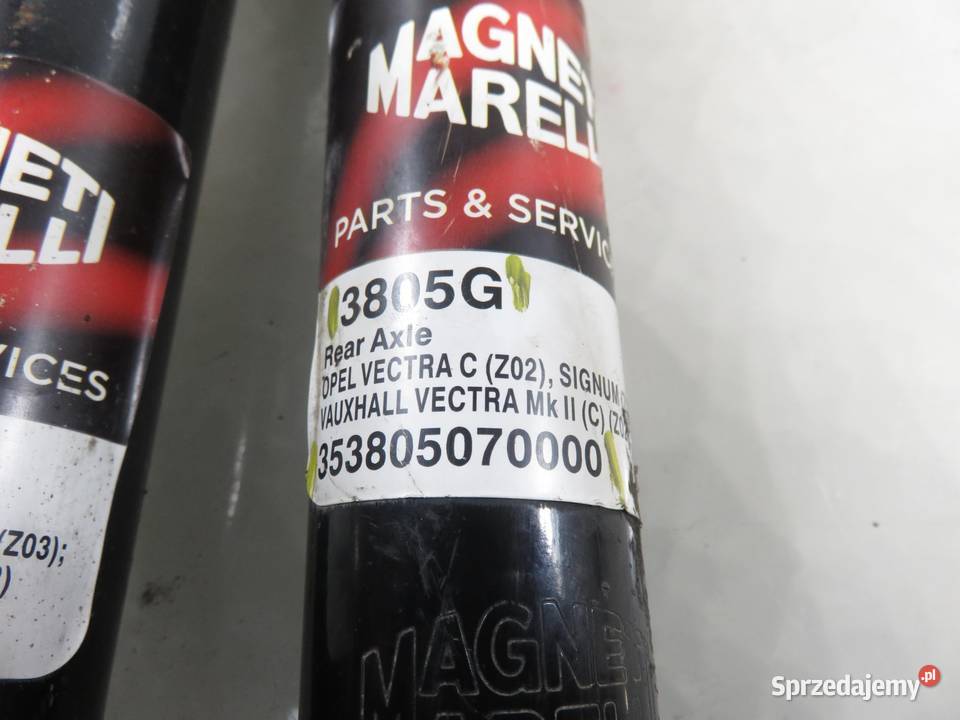 AMORTYZATORY TYŁ OPEL VECTRA C 22 DTI