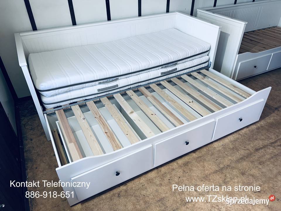 IKEA HEMNES Leżanka Łóżko z 3 szufladami 2 Rybnik