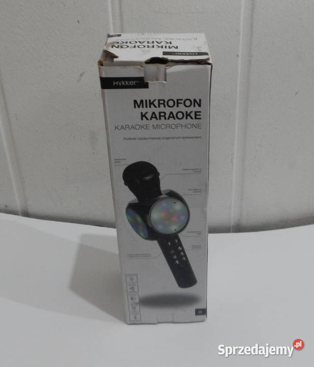 Mikrofon karaoke Hykker podkarpackie Leżajsk sprzedam