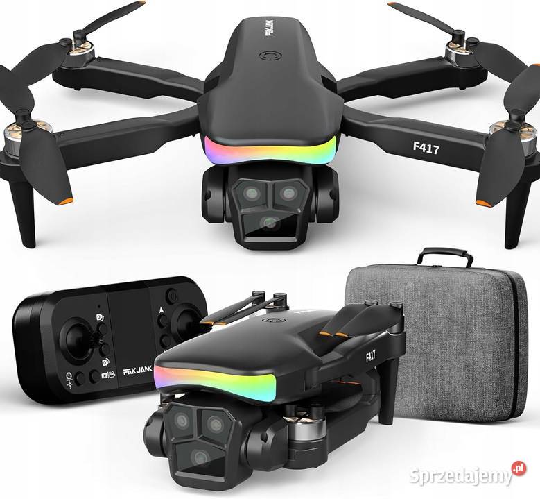 Dron z kamerą FAKJANK F417 5GHz WiFi FPV 4K Myszyniec