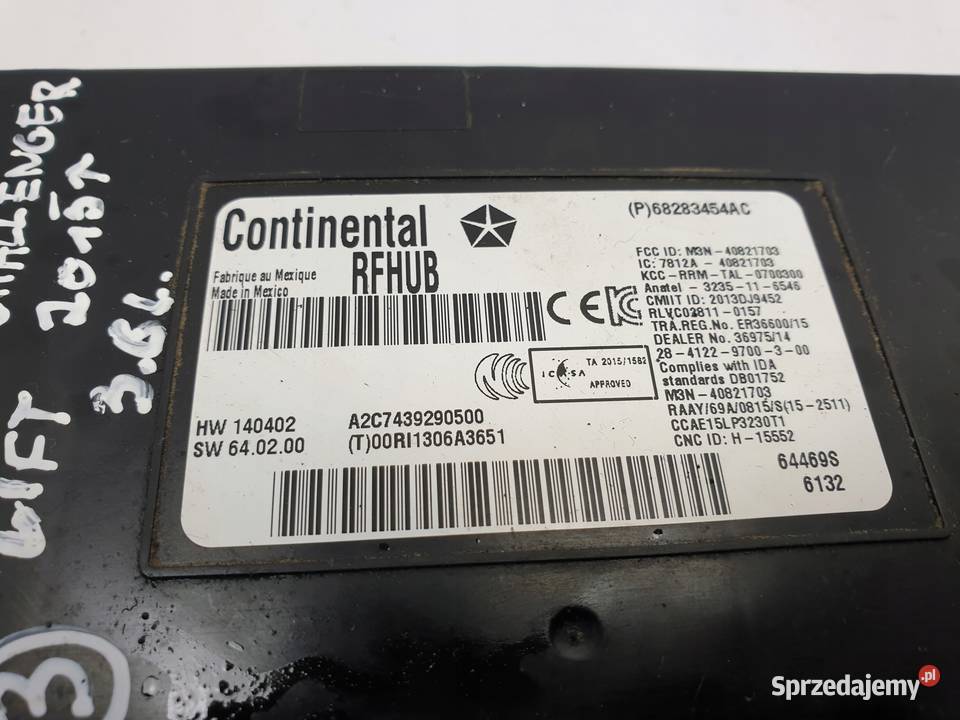 Dodge Challenger 15 MODUŁ STEROWNIK CONTINENTAL Rudka