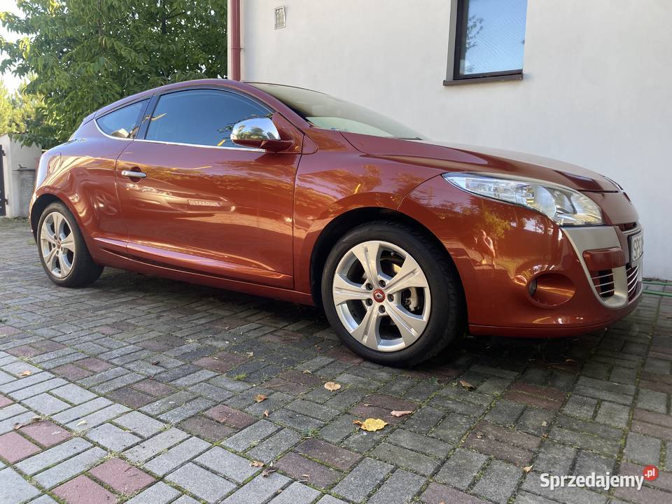 Renault Megane III coupe przebieg 107 krajowy blokada skrzyni biegów Pawłowice