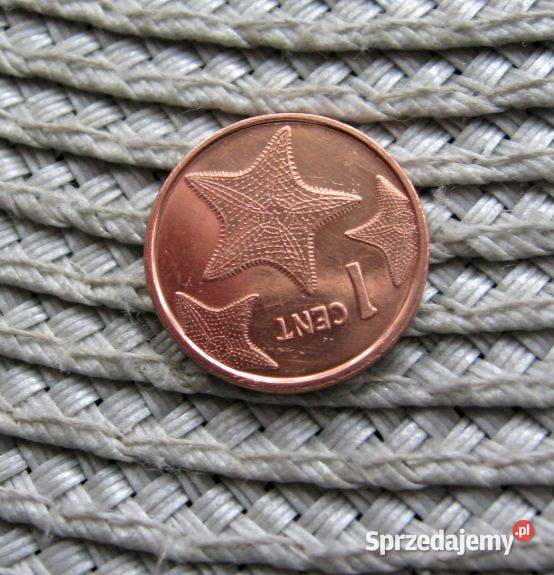 Bahama 1 Cent 2015r Ładna Kalisz