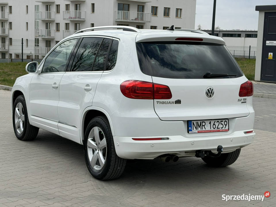 Volkswagen Tiguan 20 TDI 140 LED 120 Nawigacja warmińsko-mazurskie Mrągowo