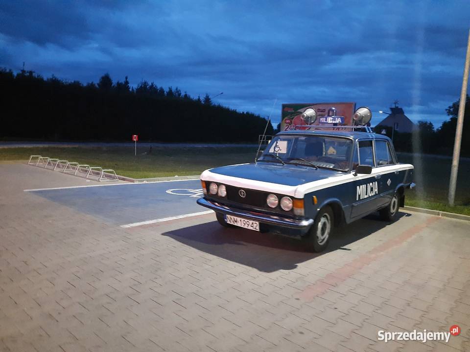 Sprzedam fiata 125p MILICJA Iława