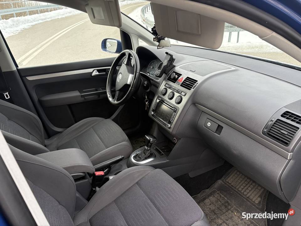 Touran 20 tdi DSG Rok produkcji 2008 Czarna Sędziszowska sprzedam