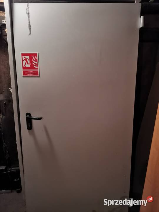 Drzwi przeciw pożarowe 217cm Budowa Kobylin