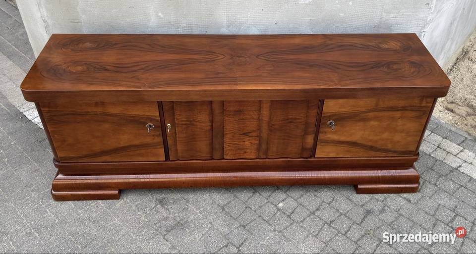 KomodaSzafka RTV Orzech 170 Art Deco Antyk mazowieckie Warszawa