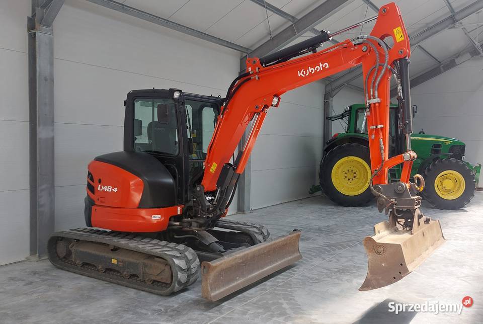 Kubota U484 2020r 2300mtg Mini Koparka Koparki małopolskie Tarnów