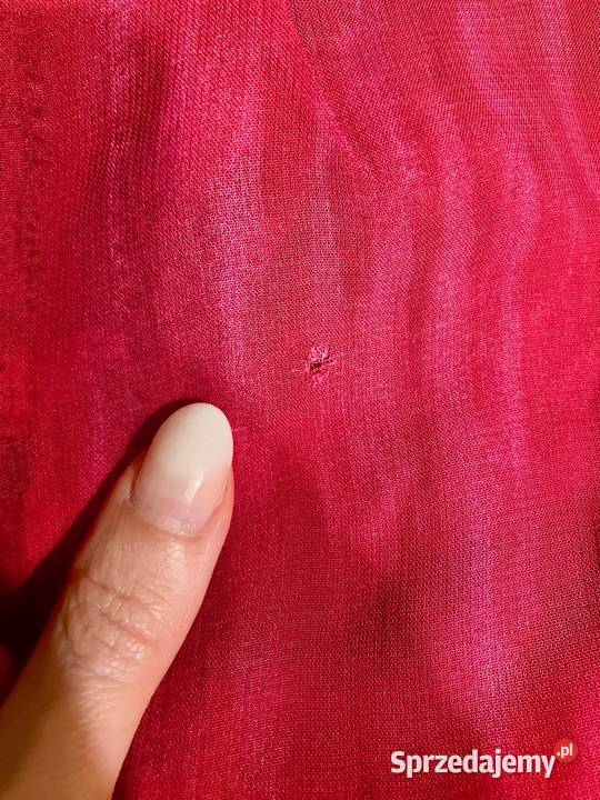 Nowa długa sukienka CA czerwona fuksja wiskoza M Spódnice i sukienki Nisko