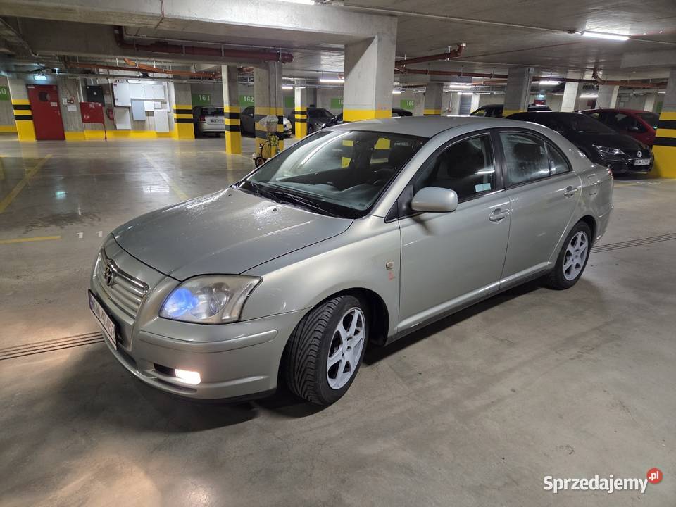 Toyota Avensis T25 18 VVTi nieuszkodzony mazowieckie Grodzisk Mazowiecki