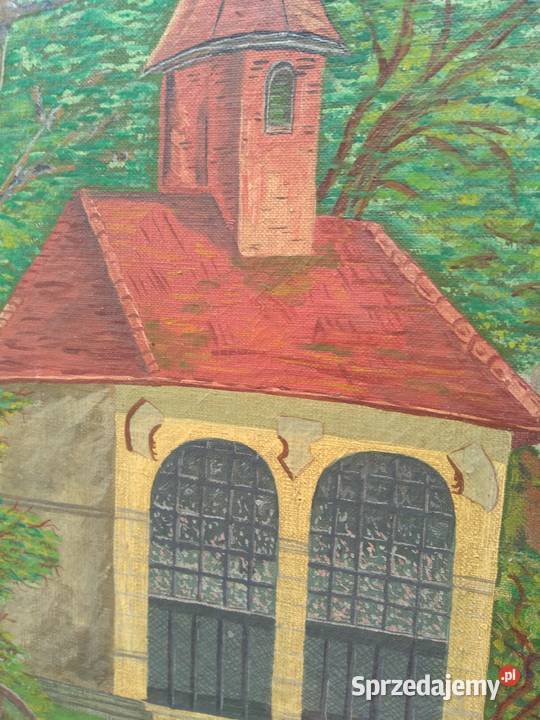 obraz olejny na płótnie Zabrze