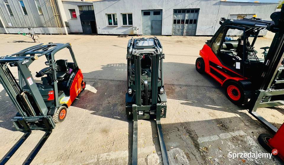 wózek widłowy 7 8 ton Linde H80900 używany Nowy Gdańsk sprzedam