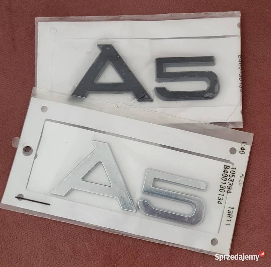 NOWY emblemat klejany A5 znaczek srebrny czarny Zamość sprzedam