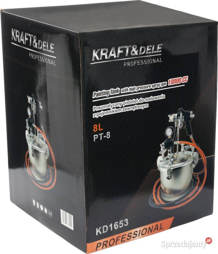 AGREGAT MALARSKI PNEUMATYCZNY 8L KD1653